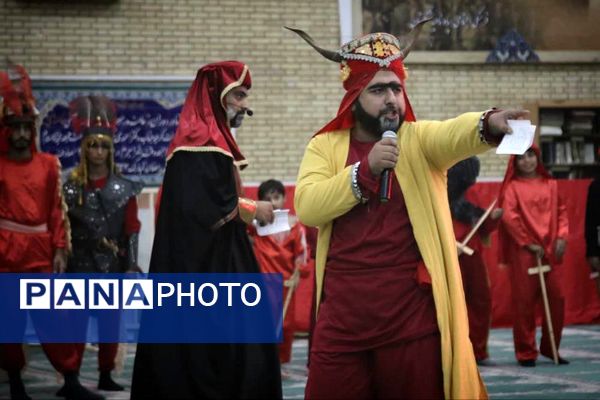 آیین تعزیه‌خوانی واقعه عاشورا در شهر اهرم تنگستان