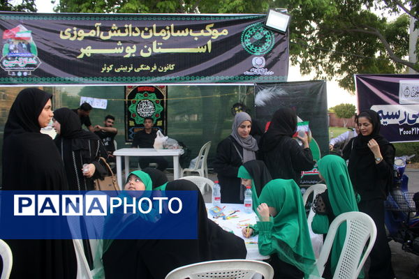 پیاده‌روی جاماندگان اربعین حسینی در بوشهر