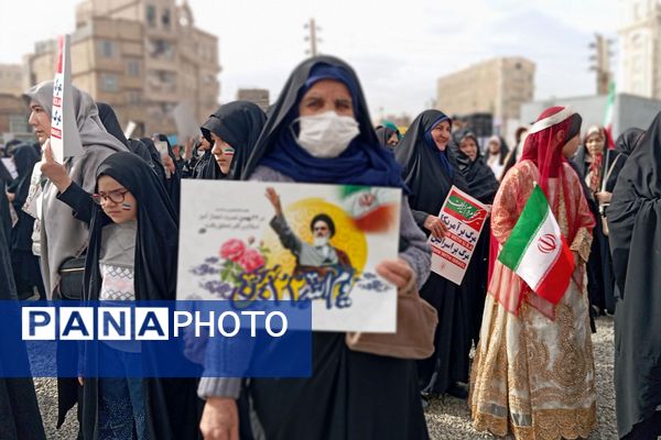 حماسه حضور مردم غیور باقرشهر و کهریزک در راهپیمایی ۲۲بهمن