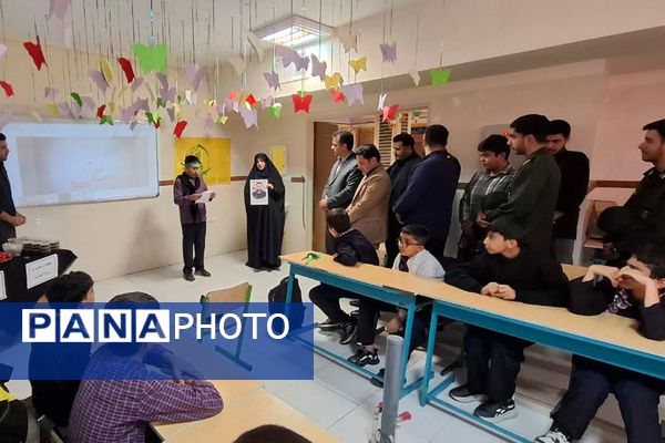 مراسم عزاداری ایام فاطمیه و بزرگداشت شهادت حضرت زهرا (س)  و افتتاح کلاس سایت دبستان شهید نوروزعلی حسینی