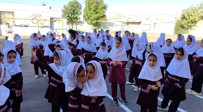 بازگشایی مدارس در شهرستان چوار