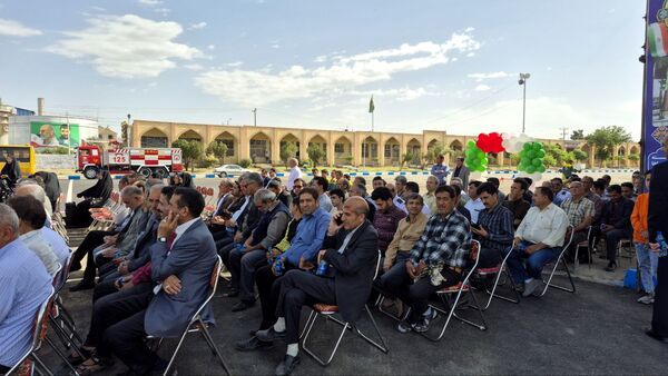 آیین رونمایی و افتتاح پروژه‌ها و ماشین‌آلات شهرداری تربت‌حیدریه