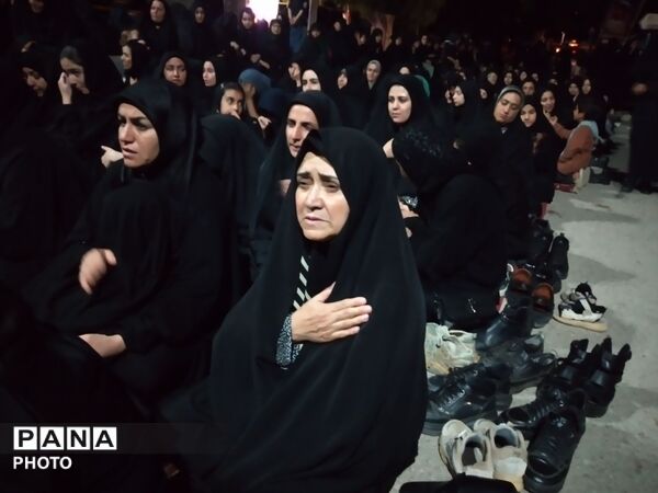 شب عاشورا به نام  و یادحسین در شهر بار