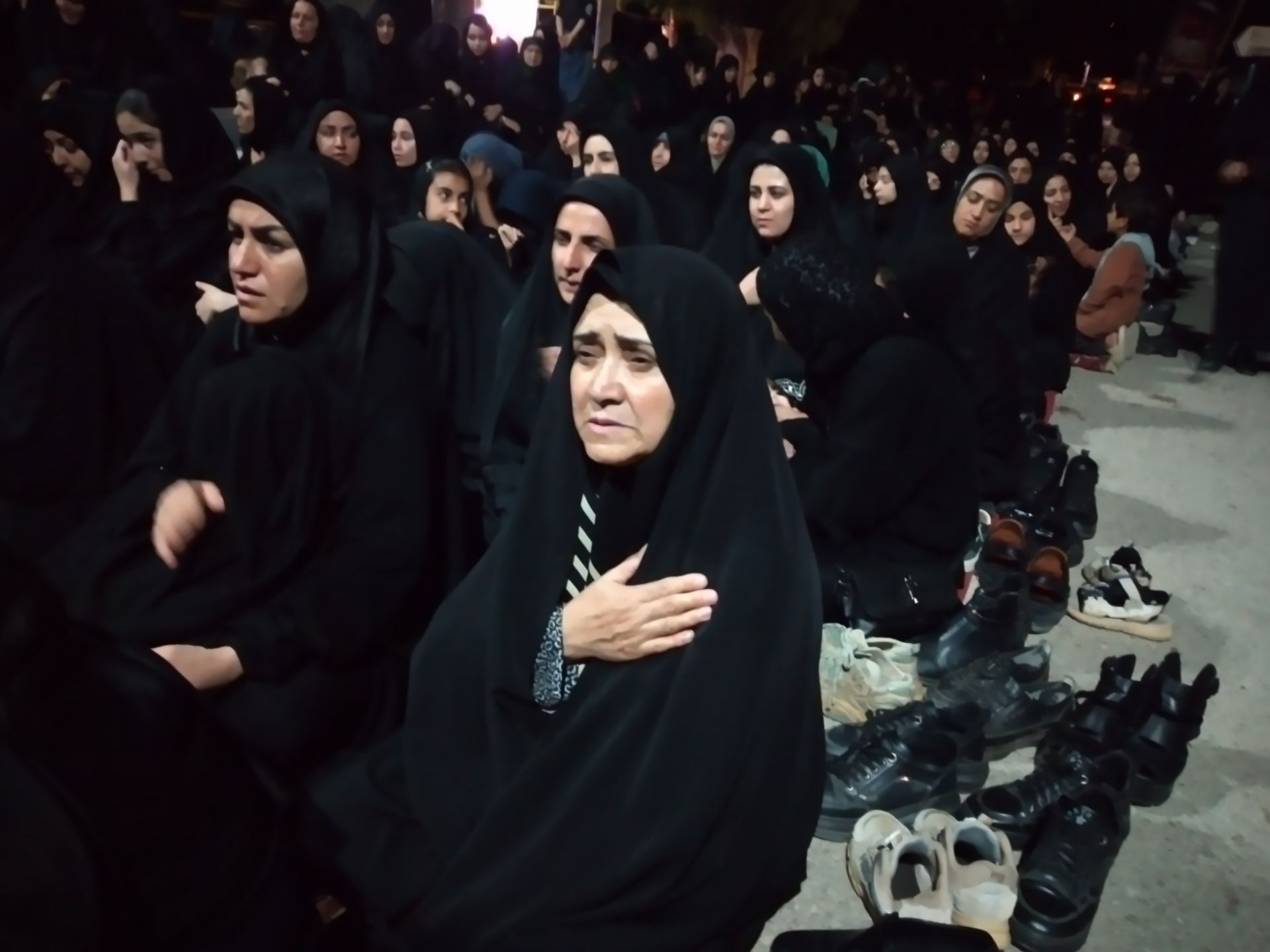 شب عاشورا به نام  و یادحسین در شهر بار