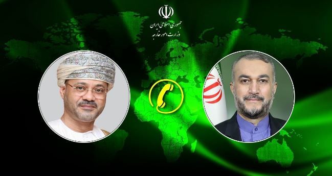 تاکید وزیران خارجه ایران و عمان بر آتش‌بس فوری در غزه و ارسال کمک‌های انسانی