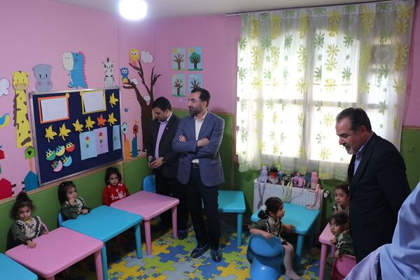 بازدید معاون نظارت و ارزیابی سازمان ملی تعلیم و تربیت کودک از کودکستان ملورین ناحیه دو شهرری 