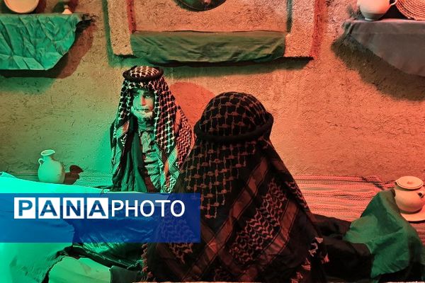 بازدید دانش‌آموزان دبیرستان یادگار امام از کوچه‌های بنی‌هاشم