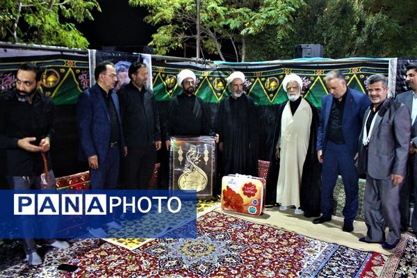 مراسم عزاداری دهه اول ماه صفر در روستای مومن آباد قم