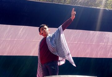 سربازان کوچک در حمایت از کودکان فلسطین