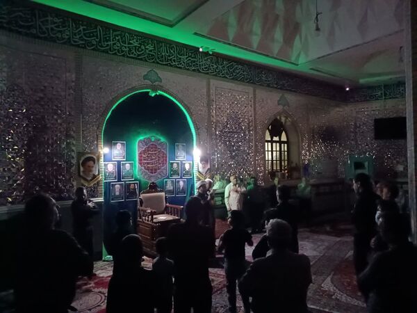مراسم عزاداری شب هفتم محرم در نیشابور