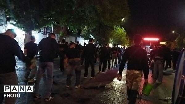 گذری بر عزاداری و فعالیت هیئت جوانان باب الحوائج نیشابور  در شب صد و چهل و چهارم 