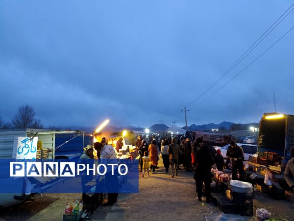 حال‌ و هوای خرید عید در بروجن