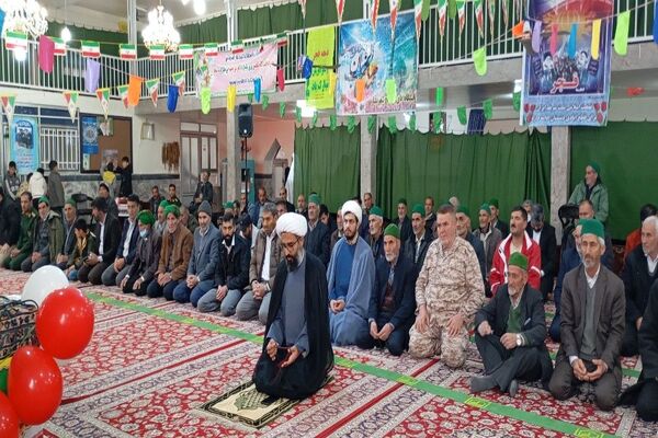 اقامه نماز جماعت ظهر و عصر در روز ۲۲بهمن  شهر بار نیشابور