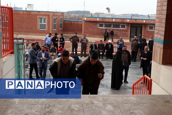 آیین افتتاح مدرسه ۱۴ کلاسه روستای خیرآباد