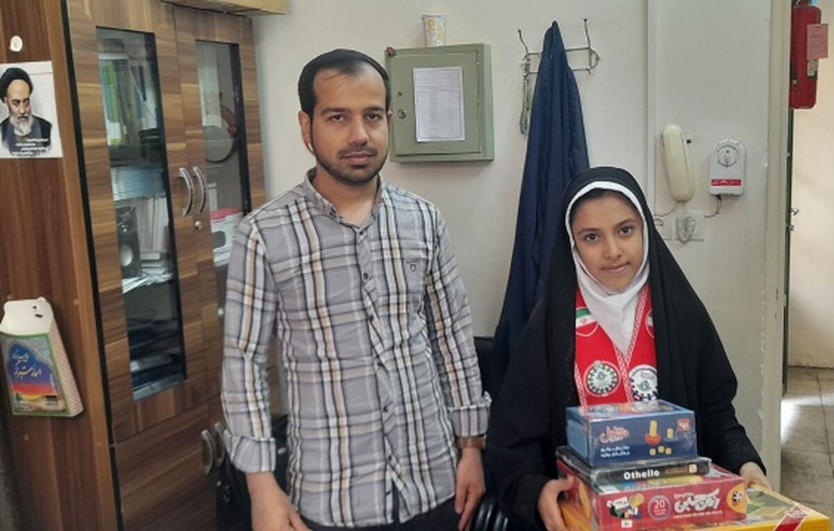 درخشش دانش‌آموز خبرنگار پانا قم در پویش سراسری «مشق ولایت»