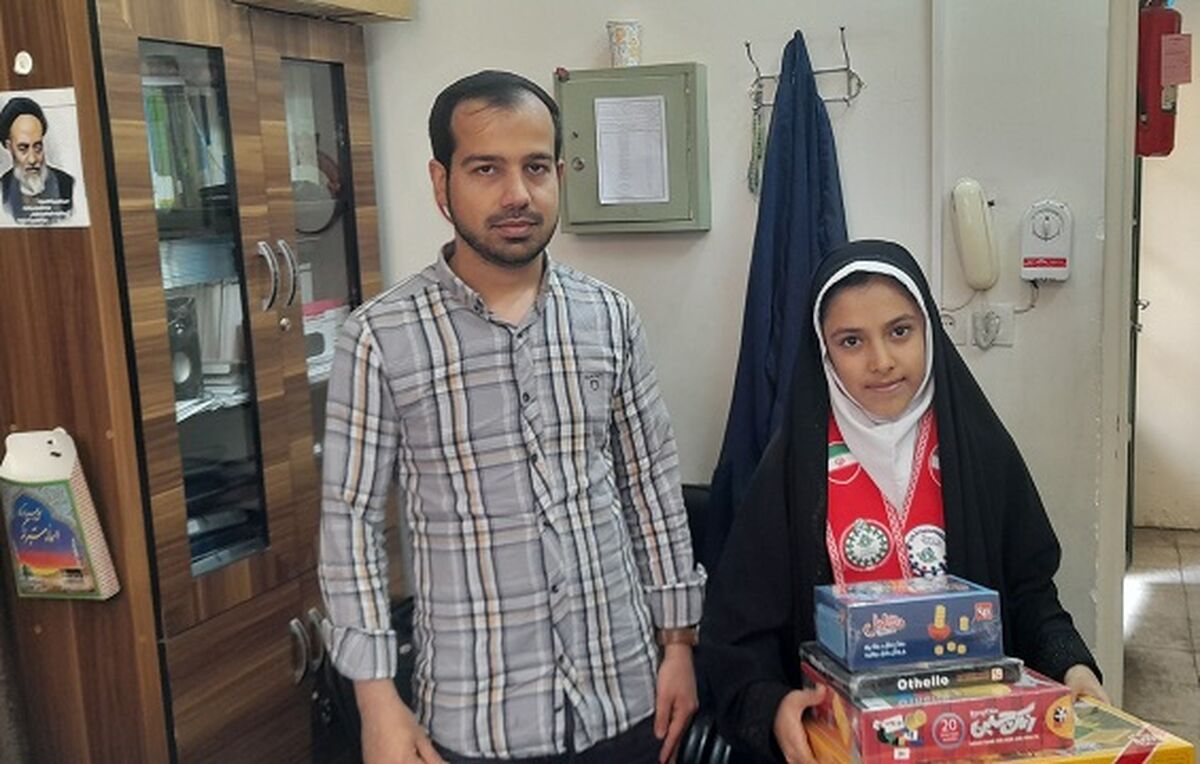 درخشش دانش‌آموز خبرنگار پانا قم در پویش سراسری «مشق ولایت»
