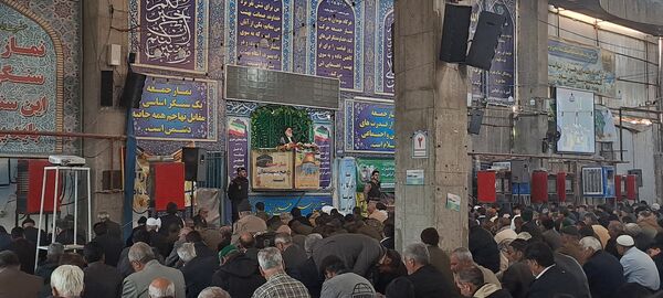 نماز عبادی سیاسی جمعه در آخرین جمعه ماه شعبان در نیشابور 