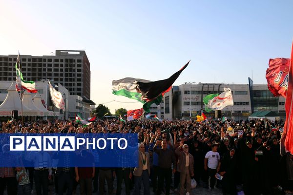 از مشهد تا قدس،اجتماع سراسری فریاد فلسطین در حمایت از ملت مظلوم فلسطین