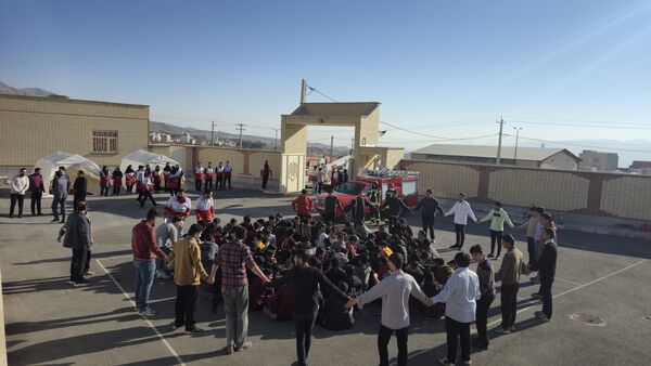 بیست‌وهفتمین مانور زلزله و ایمنی در مدارس شهرستان محلات 