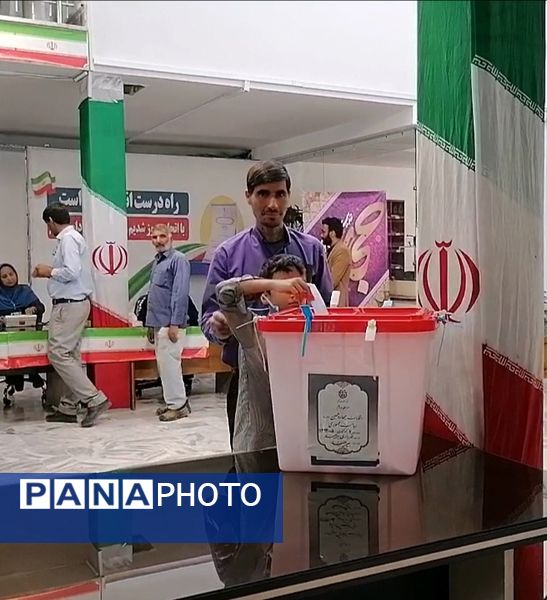 حضور حماسی مردم غیور بیرجندی در انتخابات 