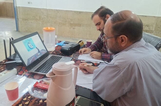 داوری برخط آثار نخبگان قرآنی در هنرستان شهدای شیراز