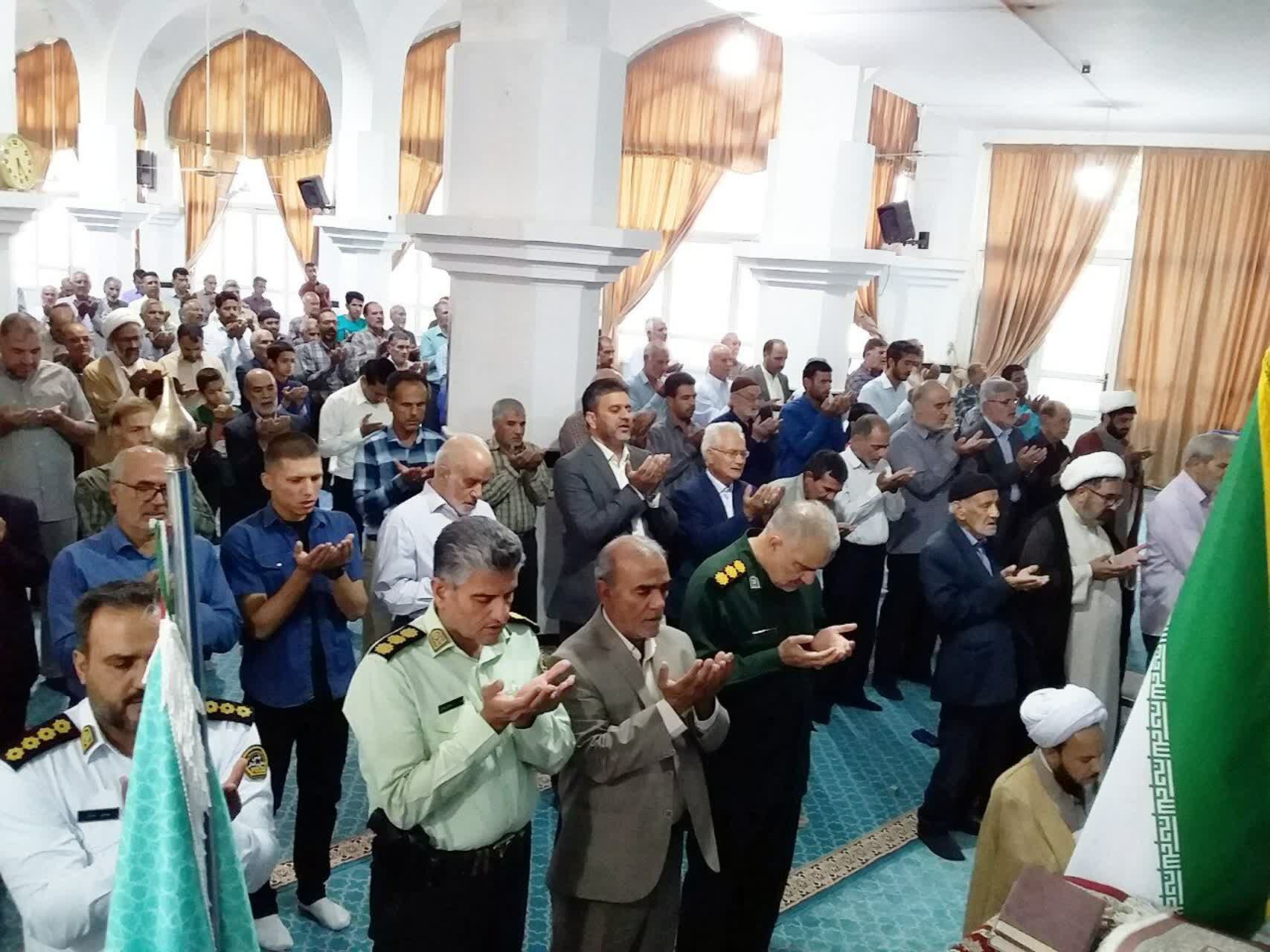 نماز عید سعید قربان در شهرستان خلیل آباد 