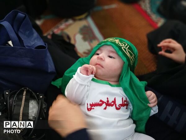 همایش شیرخوارگان حسینی در مسجد شهدا شهرستان کوهپایه