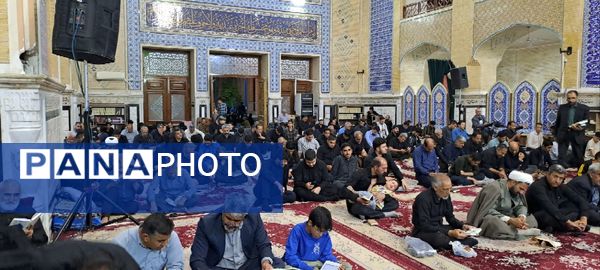 سومین شب قدر شهرستان دارالصابرین بم