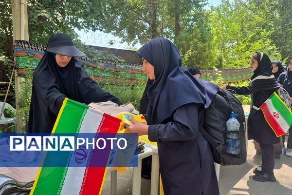 حال و هوای روز اول دوازدهمین پیش اردوی ملی دختران شهرستان های استان تهران