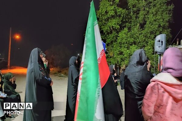 جوشش غیرت انقلابی مردم شهر بار در  اجتماعات شبانه