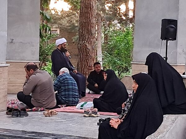 مراسم شهادت امام محمد باقر (ع) درکنار شهدای گمنام پارک وحدت آشخانه