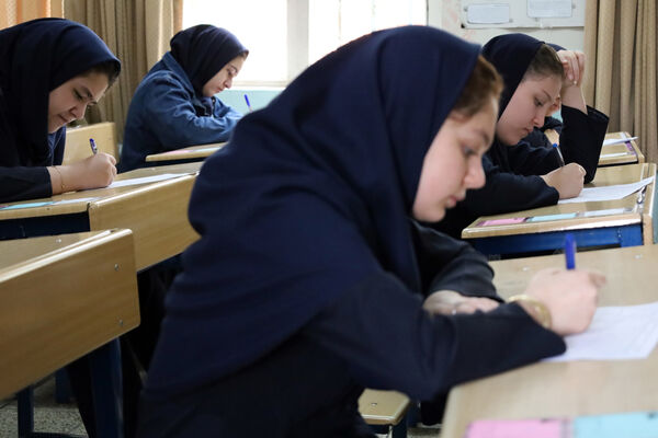 امتحانات پایان سال دانش‌آموزان در ارومیه