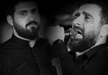مراسم عزاداری و سینه‌زنی در حسینیه بیت‌الحسین اعظم هرند