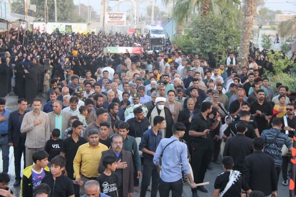 فاریاب در سوگ شهید گمنام
