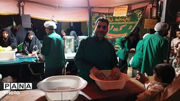 چایخانه هیئت الزهرا در هشتادمین شب از اجتماعات مردمی بلوار فضل نیشابور 