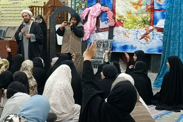 قرار آسمانی در اعتکاف نیشابور