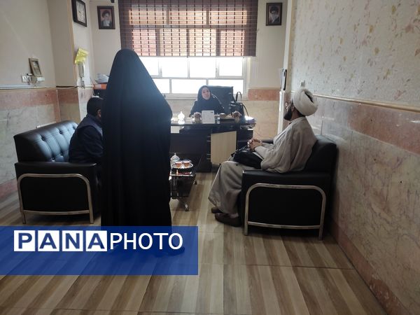 حضور مبلغان سازمان قرآن و عترت در مدرسه شهید عیسی وند به مناسبت شروع ماه مبارک رمضان