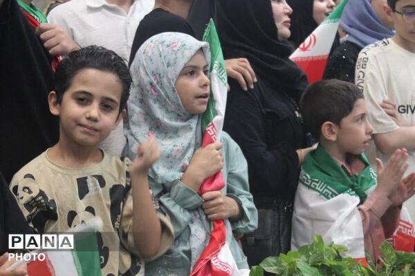 استقبال پرشور از تیم ملی فوتبال ایران در بازگشت به میهن