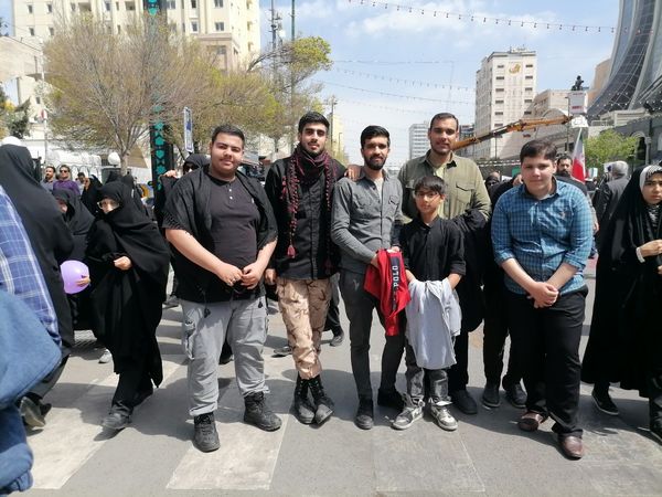 راهپیمایی روز قدس در مشهد مقدس