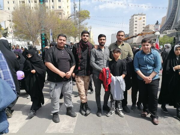 راهپیمایی روز قدس در مشهد مقدس