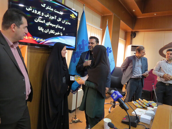 گردهمایی خبرنگاران پانا در مرکز صدا و سیمای خراسان شمالی