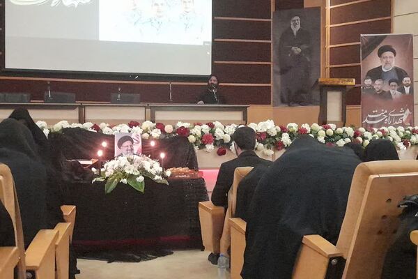 مراسم بزرگداشت شهدای خدمت در اسلامشهر 