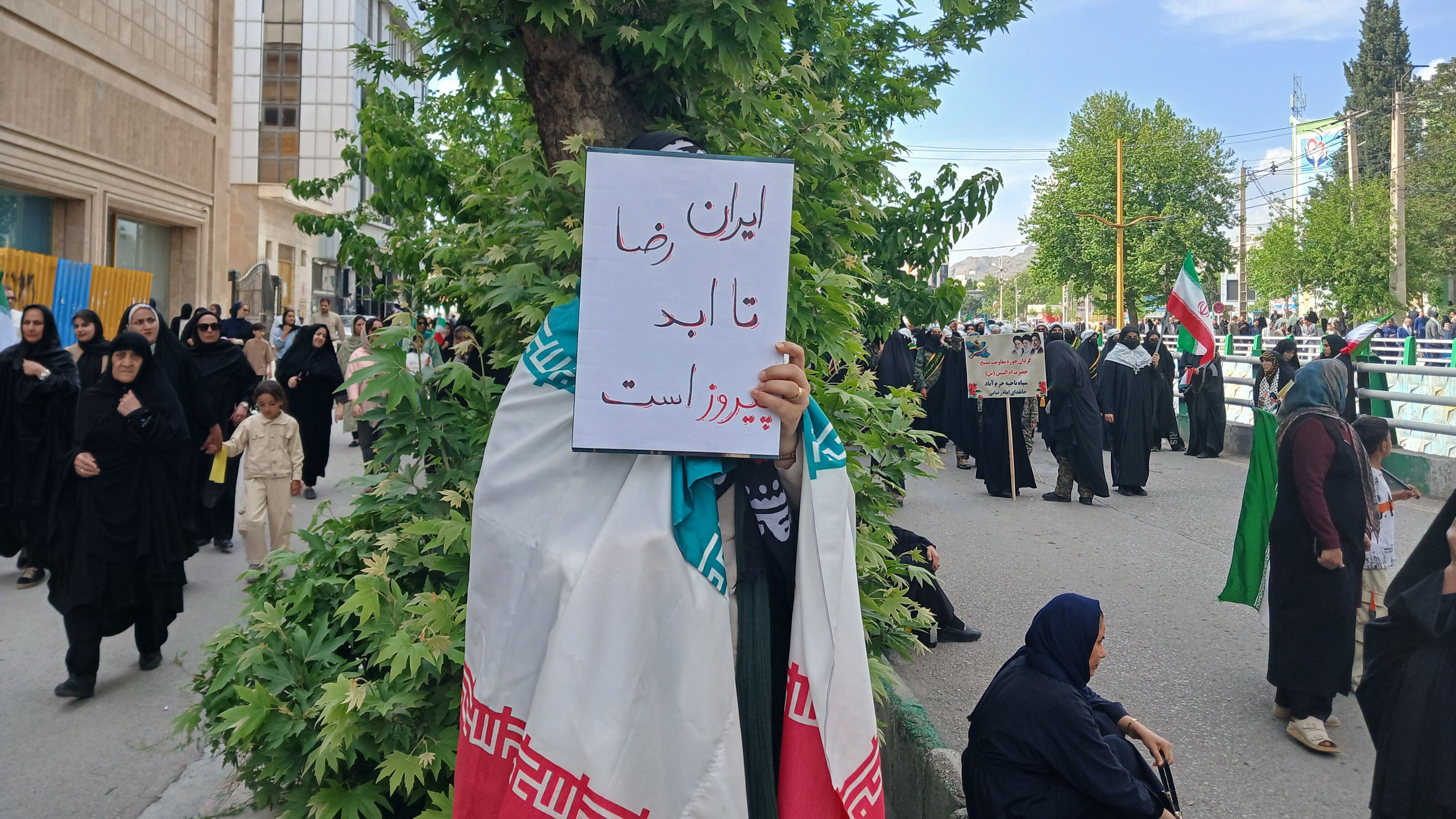 اجتماع جانفدایان امروز خرم آبادی ها برای ایران امام‌ رضایی