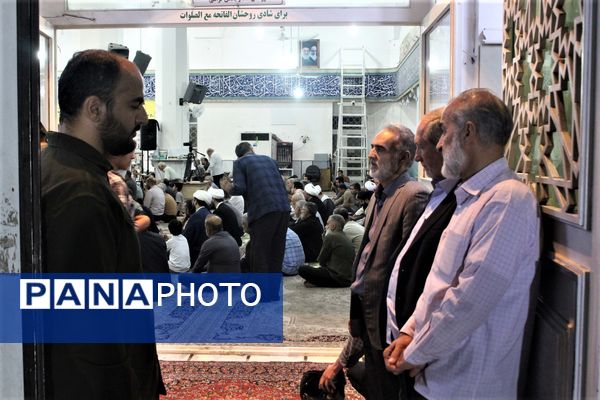 مراسم گرامیداشت شهید «مصطفی نبی لو»