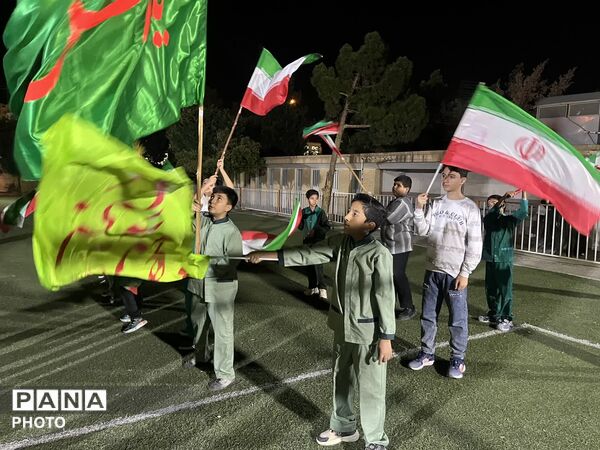 جشن ولادت امام رضا (ع) در دبستان پسرانه سیدالشهدا(ع)