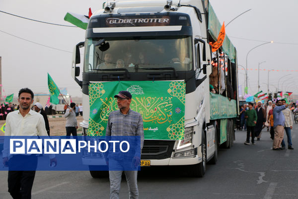 شادپیمایی مردم قم به مناسبت عید غدیر-1