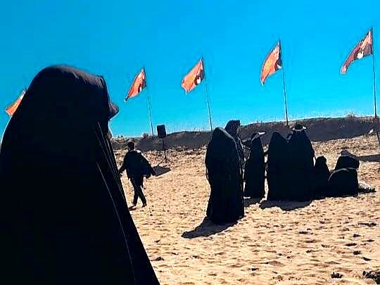 سفر دانش‌آموزان دختر ناحیه۶ مشهد به راهیان نور