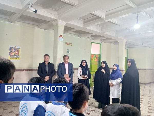افتتاح اتاق بهداشت نوسازی‌شده در دبستان پسرانه شهید مهدی غفاری پاکدشت 