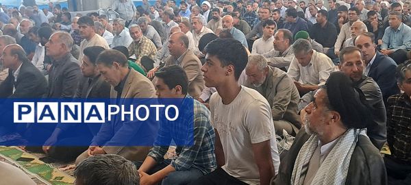 نماز عبادی ، سیاسی جمعه در نیشابور