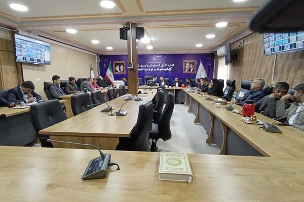 برگزاری جلسه اداره‌کل با حضور شورای معاونین و تشکل ها به مناسبت هفته بسیج